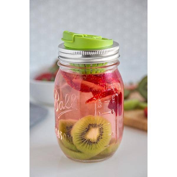Jarware Fruit Infusion Lid for Regular Mouth Mason Jar