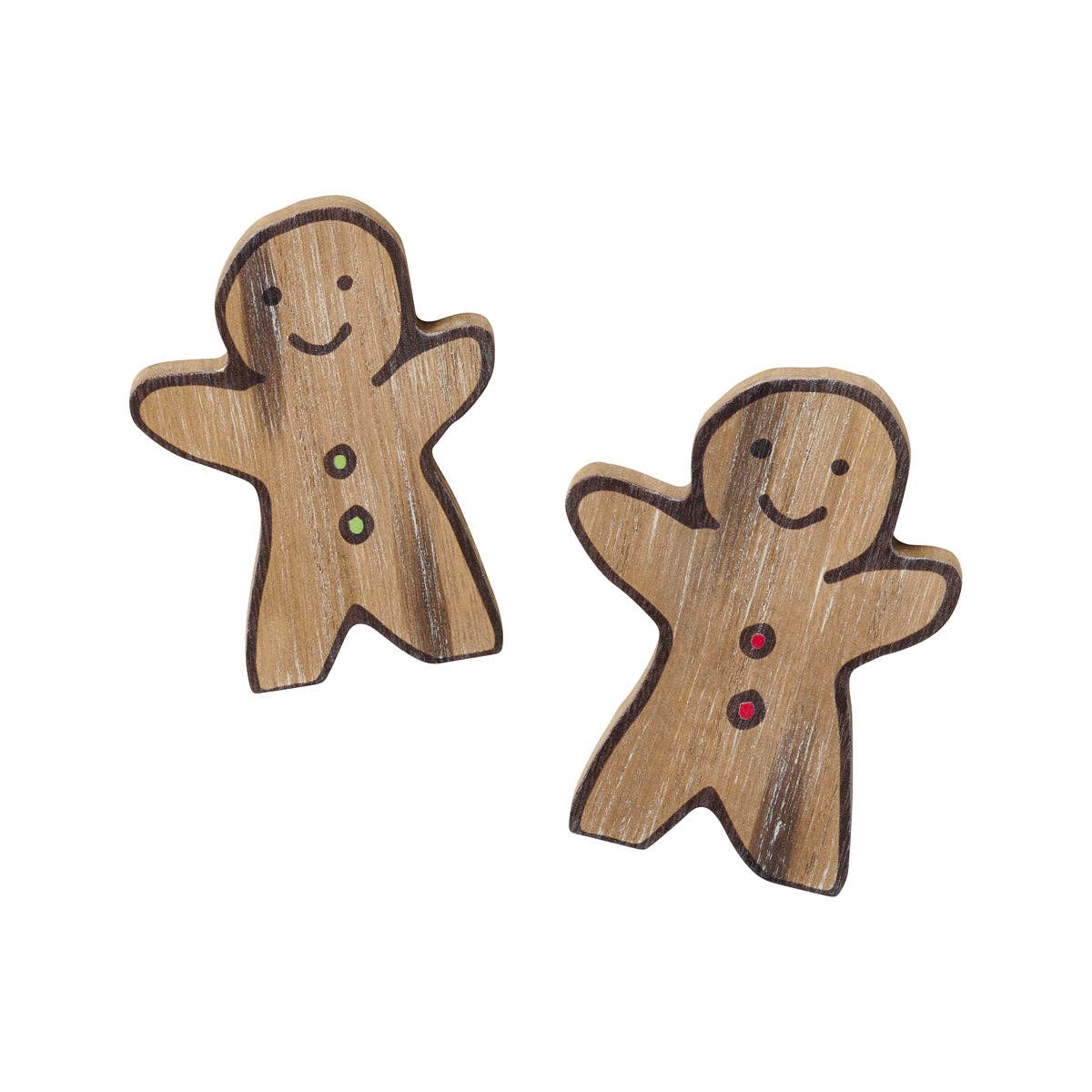 Christmas Gingerbread Men, Set of 2