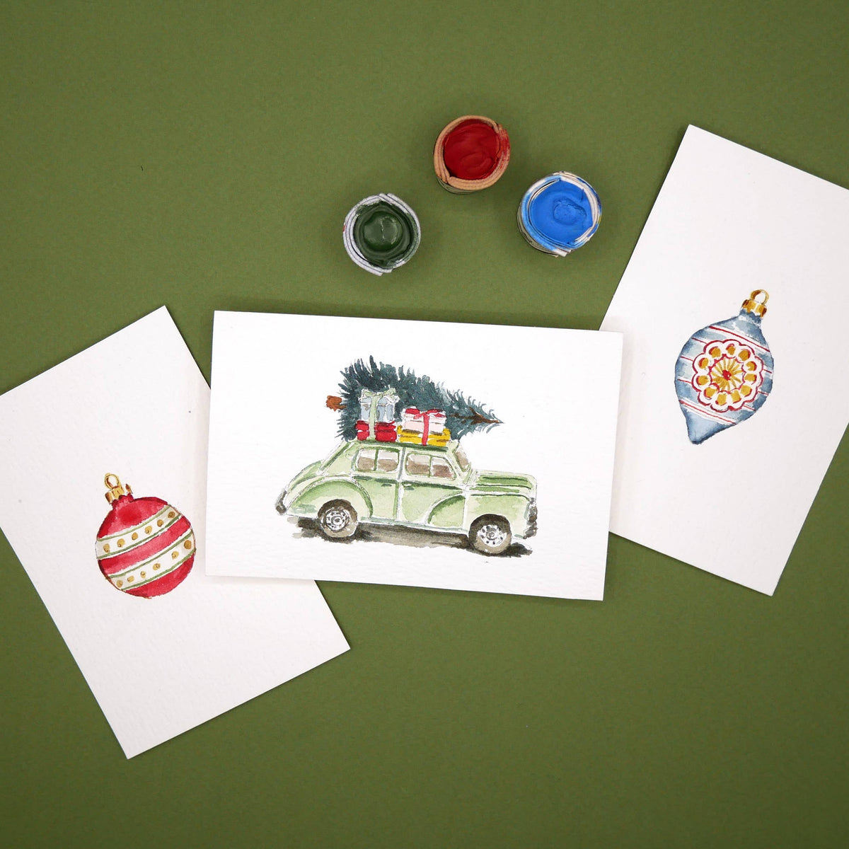Mini Watercolor Kit: Christmas No.2