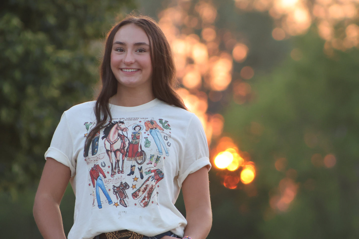 XOXO Short sleeve Paper Doll T Shirt