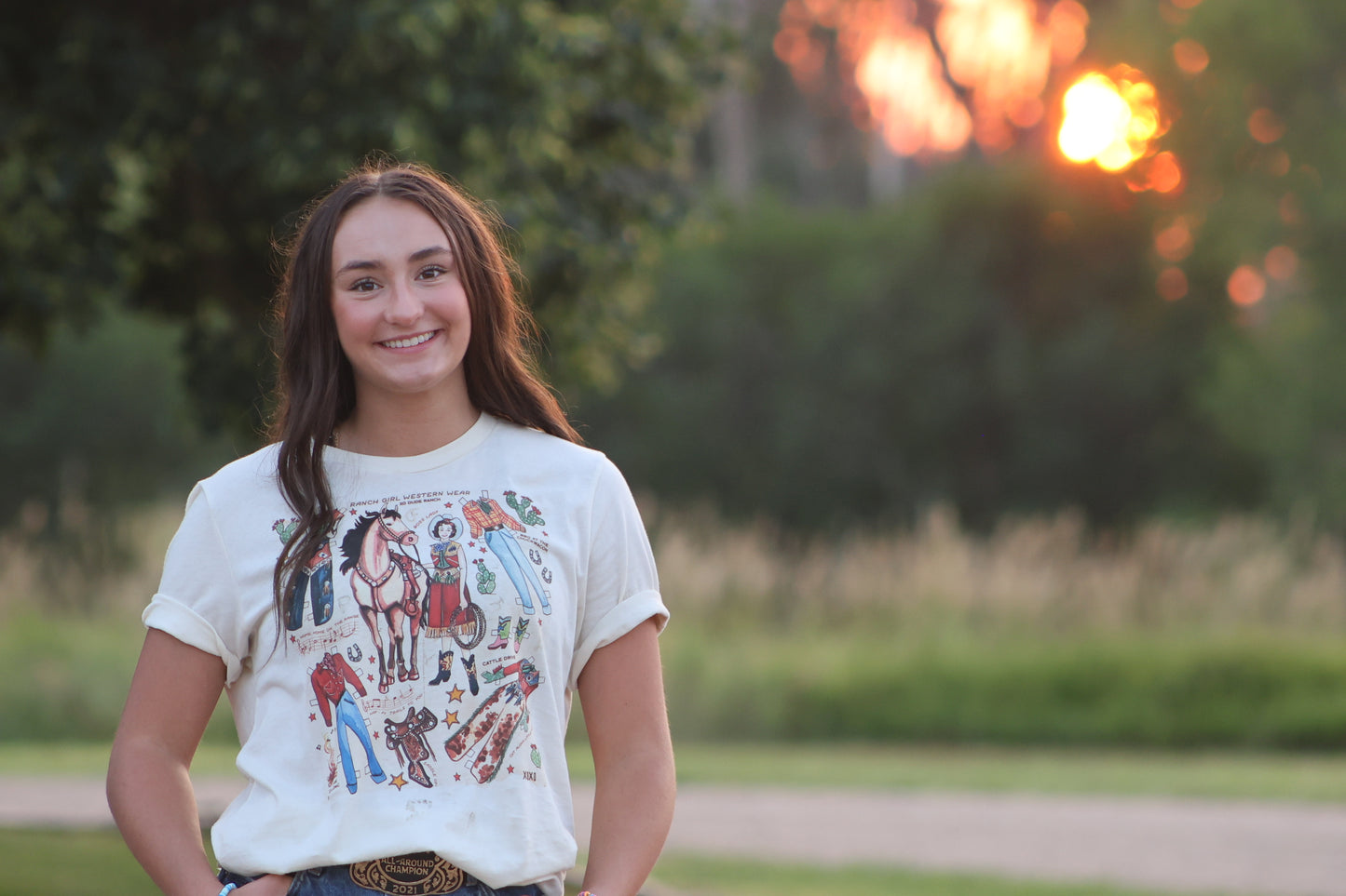 XOXO Short sleeve Paper Doll T Shirt