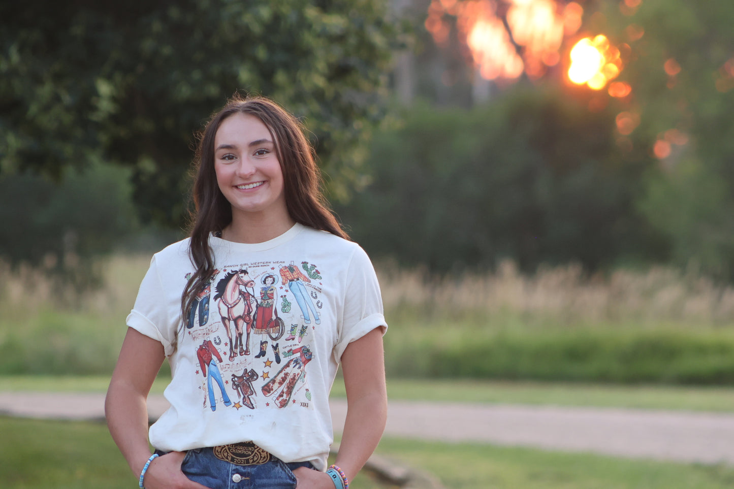 XOXO Short sleeve Paper Doll T Shirt