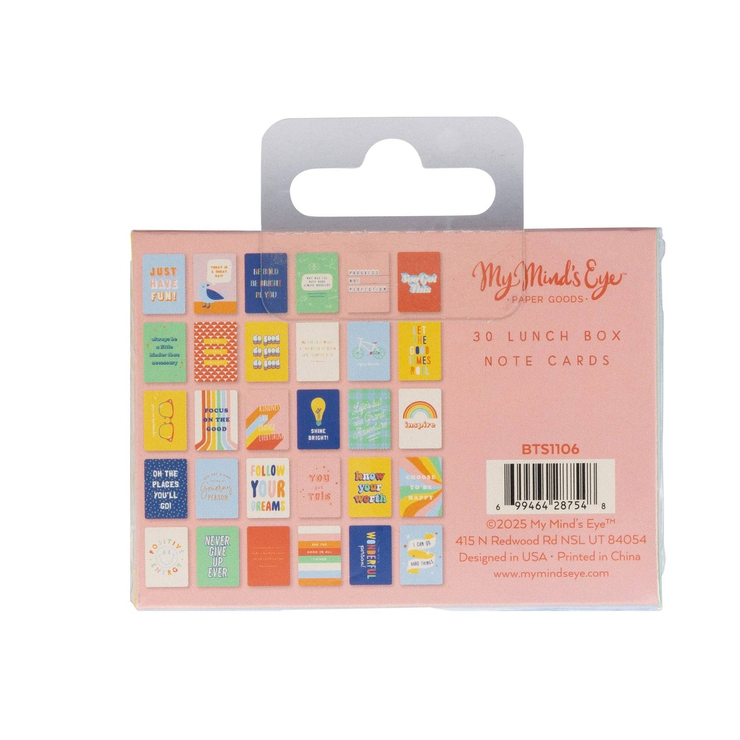 Lunch Box Cards