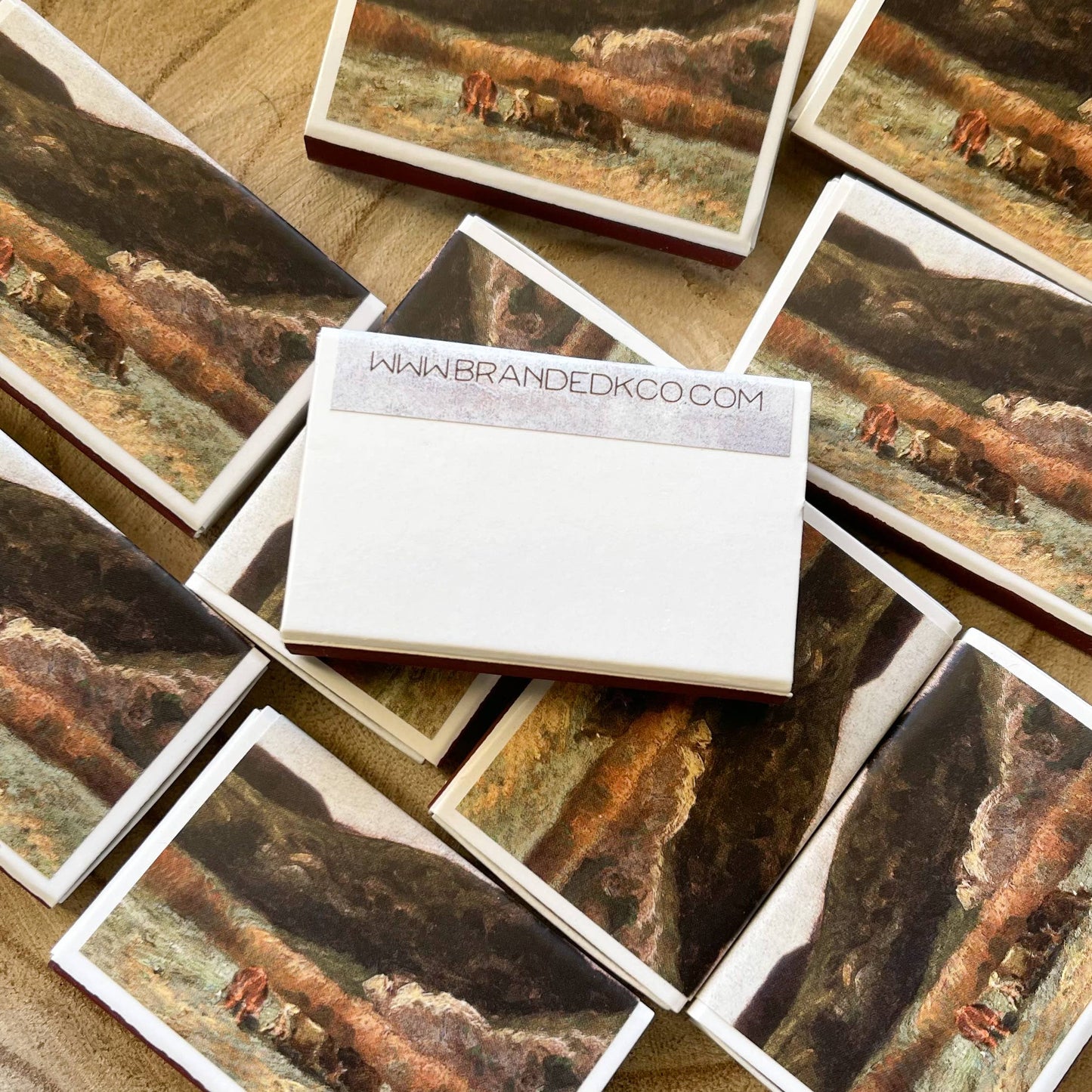 Tumbleweed Cattle Match Set // Vintage Landscape