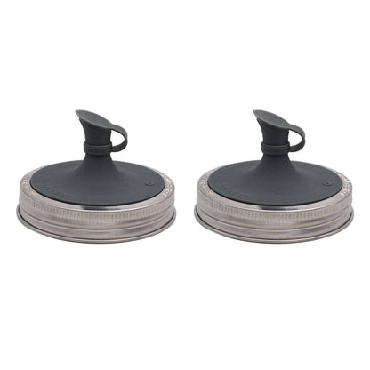 Silicone Oil Cruet Pour Lid for Mason Jars