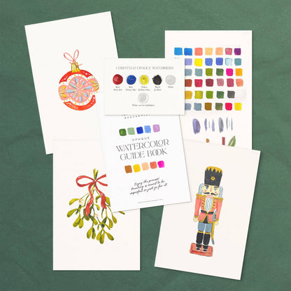 Watercolor Painting Kit: Christmas