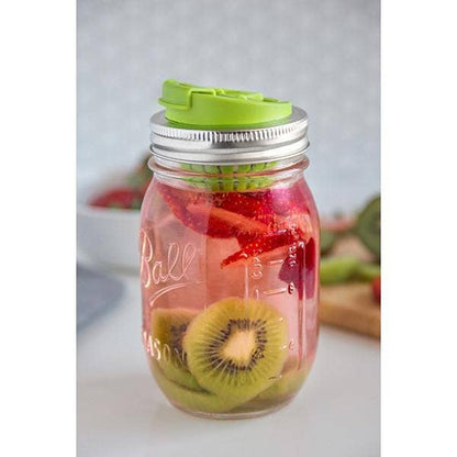 Jarware Fruit Infusion Lid for Regular Mouth Mason Jar