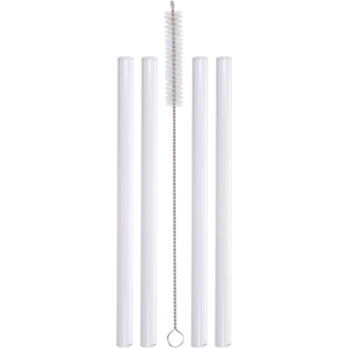 Medium Glass Straws for Pint Mason Jars