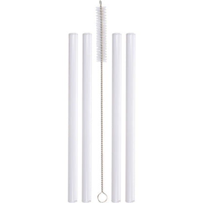 Medium Glass Straws for Pint Mason Jars