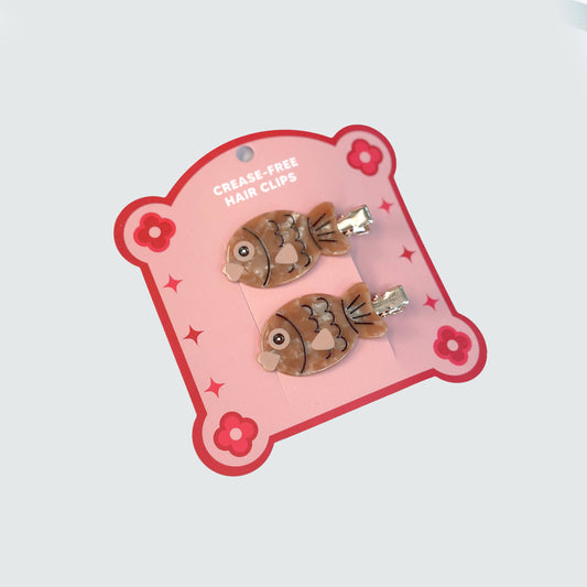 Fish Hair Clips - Set of 2
