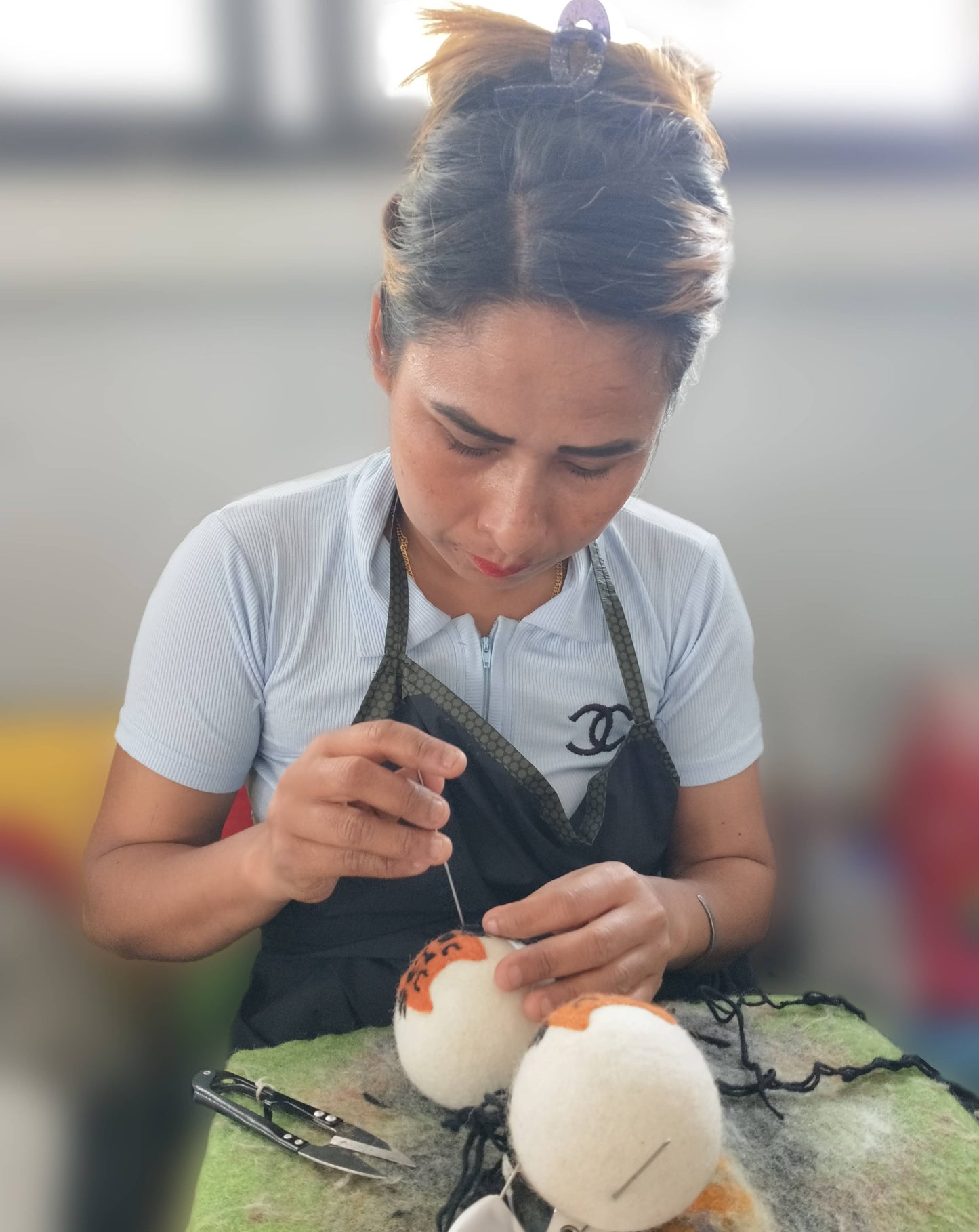 Bee's Wool Dryer Balls Fair Trade