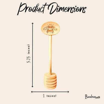 Bamboo Honey Dipper Spoon | Summer Bestseller