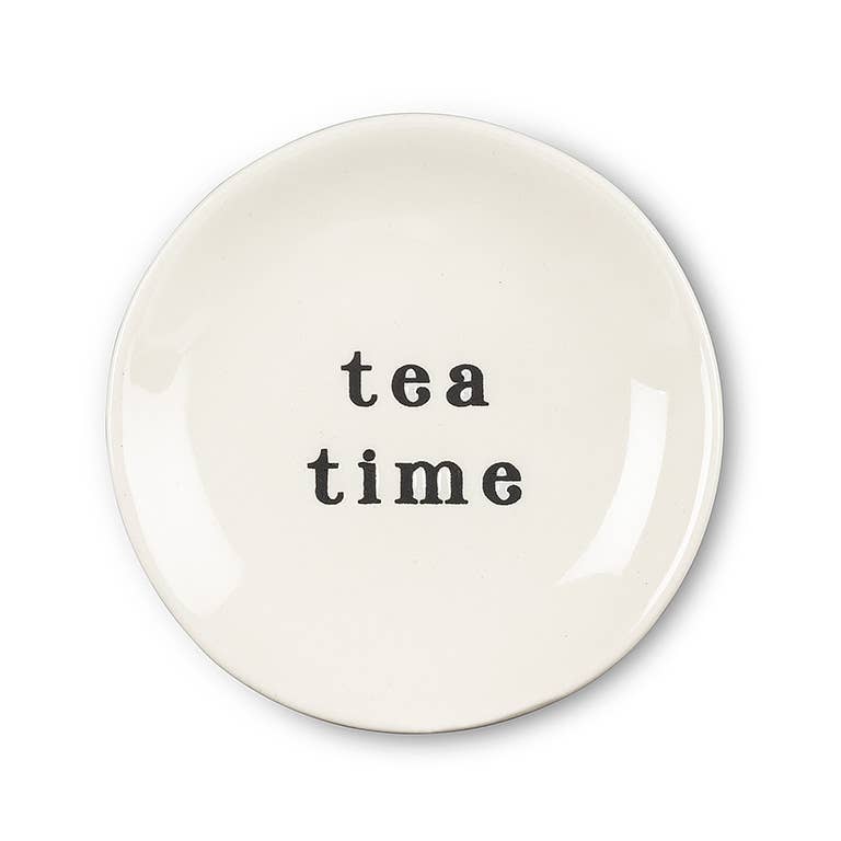 Tea Time Small Plate-3.5"D