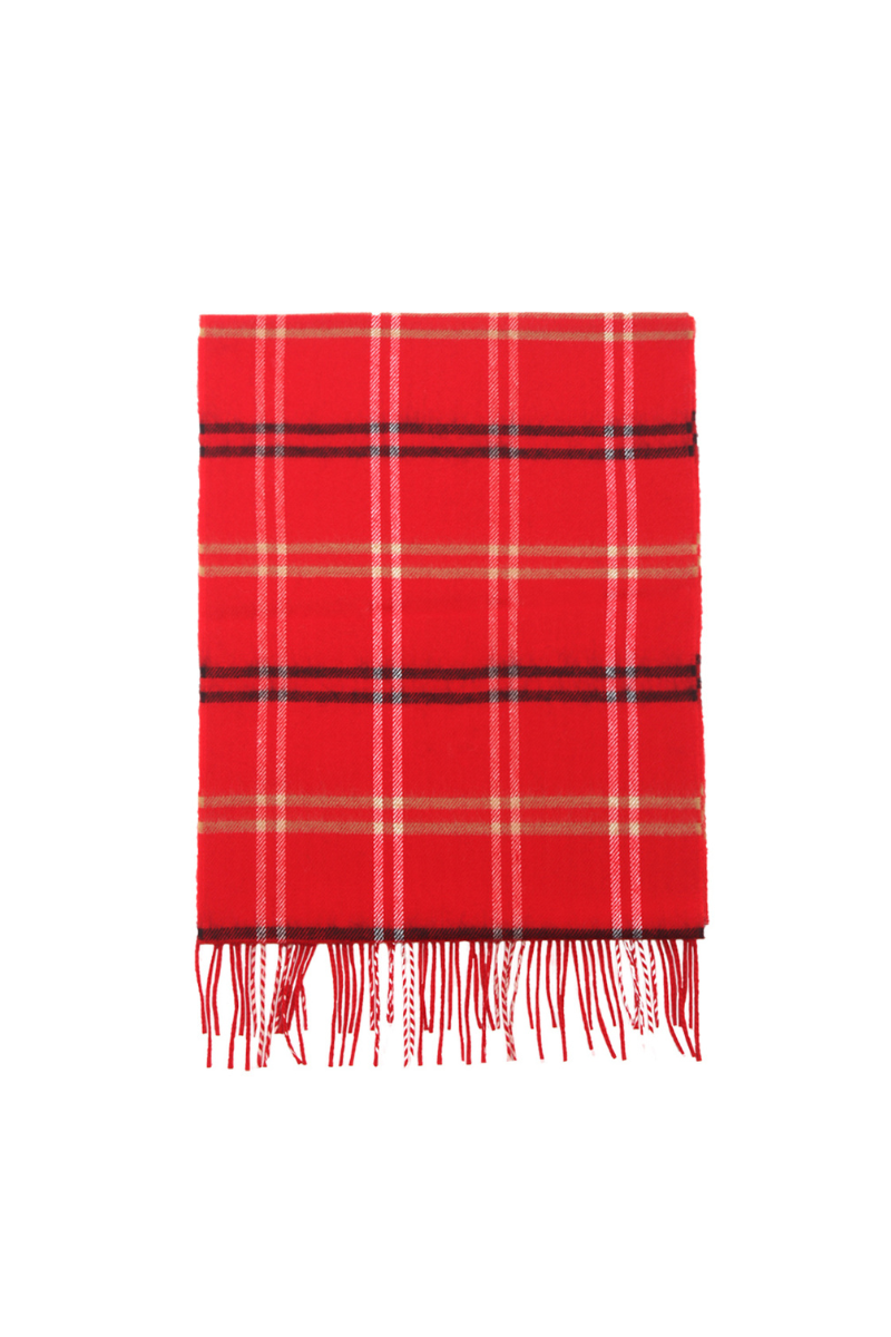 Softer than Cashmere PLAID BUFF Vegan Cashmere Touch Scarves