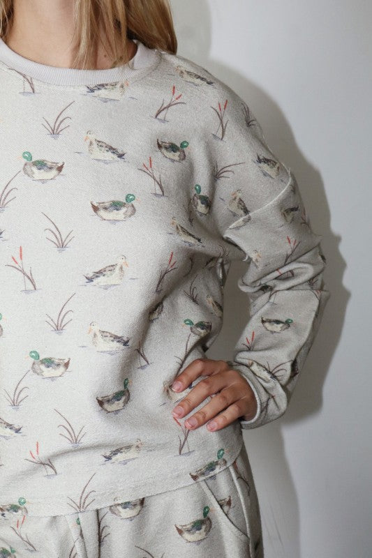 Duck Crew Neck Sweatshirt