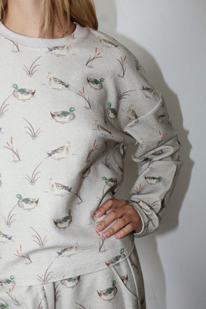 Duck Crew Neck Sweatshirt