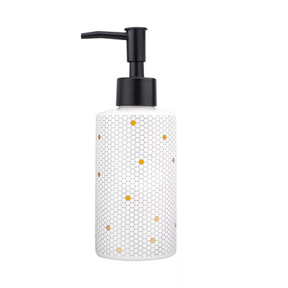 8.5oz Honeycomb Tile Dish Soap Dispenser- Home Decor & Gifts