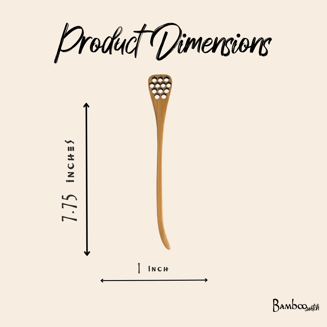 Bamboo Honey Dipper Spoon | Summer Bestseller