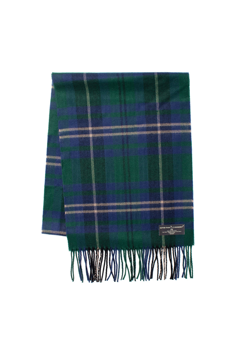 Softer than Cashmere PLAID BUFF Vegan Cashmere Touch Scarves