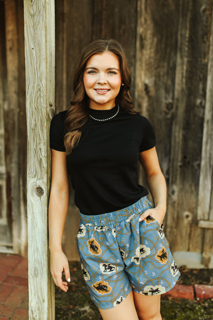 THE BRITCHES  VINTAGE COWBOY SHORTS