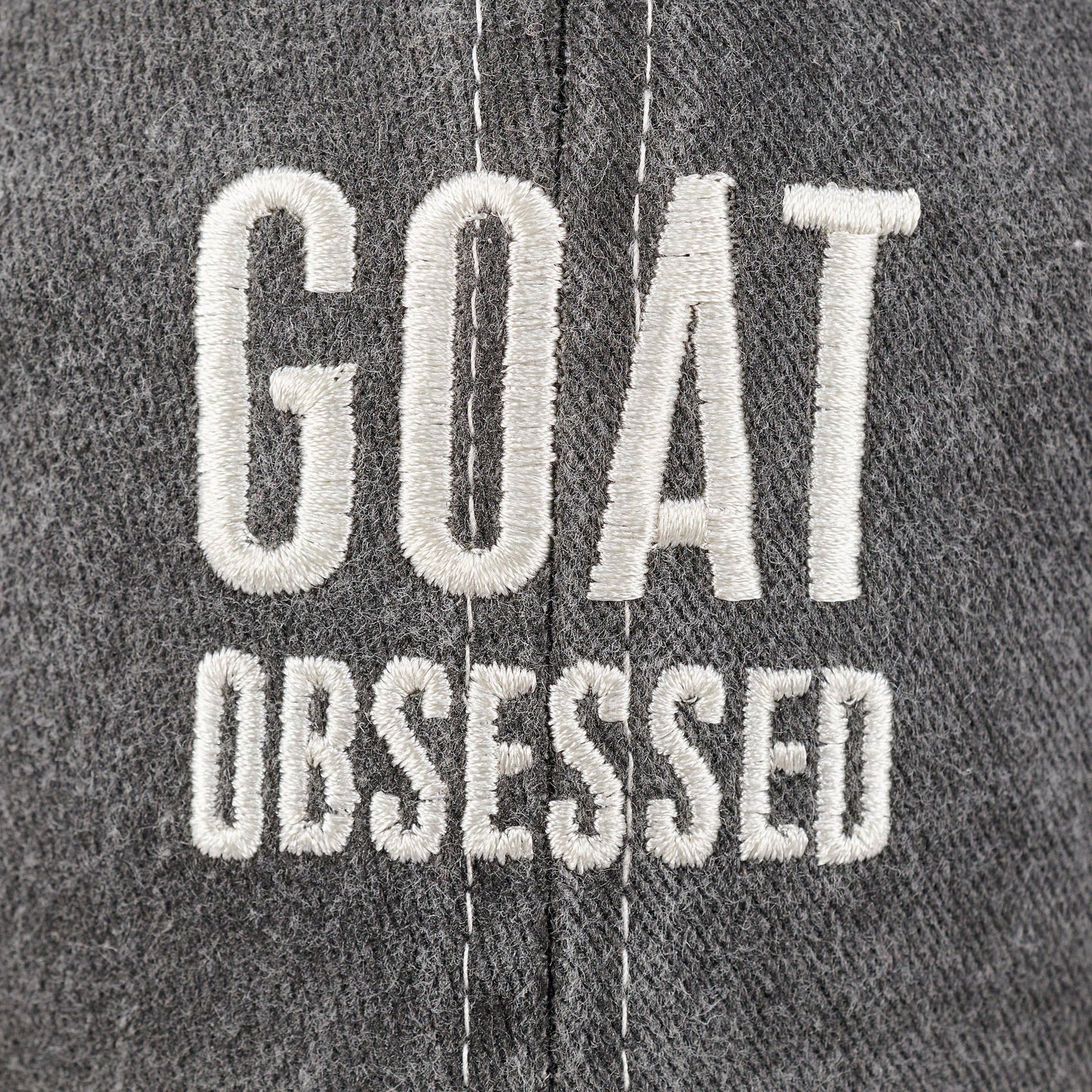 Goat Obsessed Baseball Cap