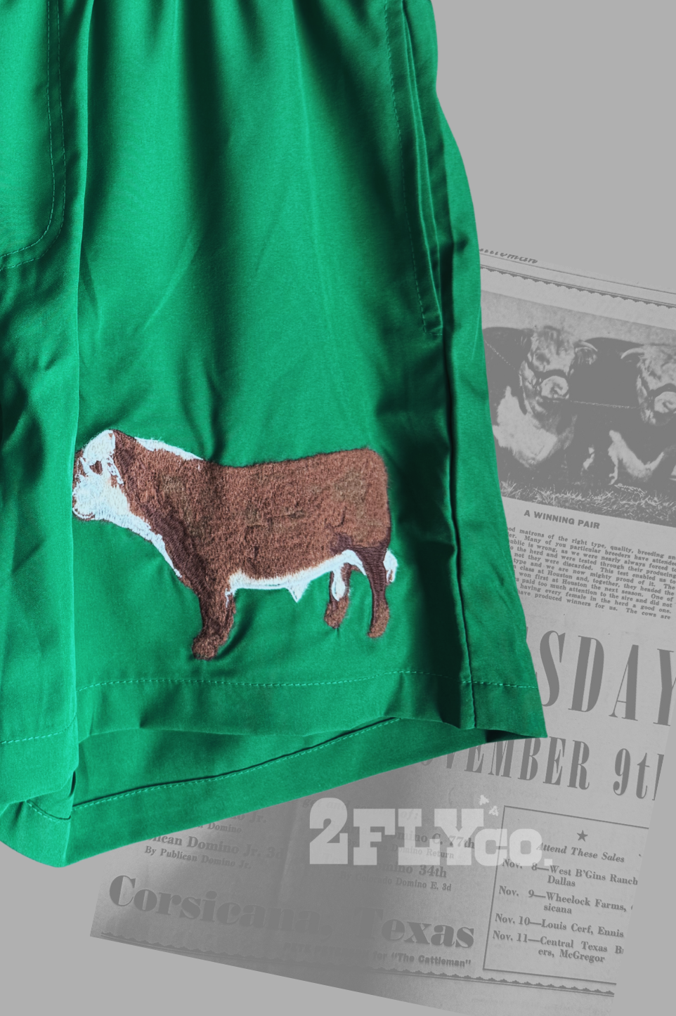 CATTLE CLUB SHORTS *HEREFORD