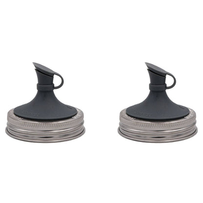 Silicone Oil Cruet Pour Lid for Mason Jars