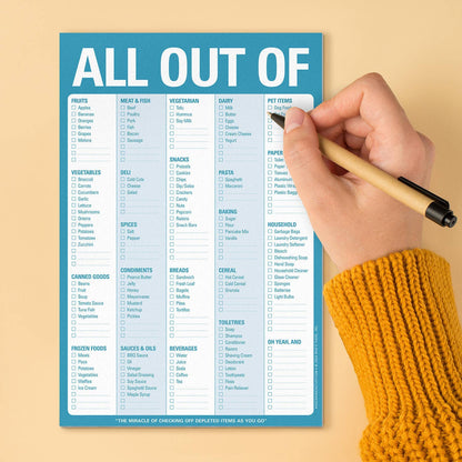 All Out Of Pad® with Magnet (Blue / Original)