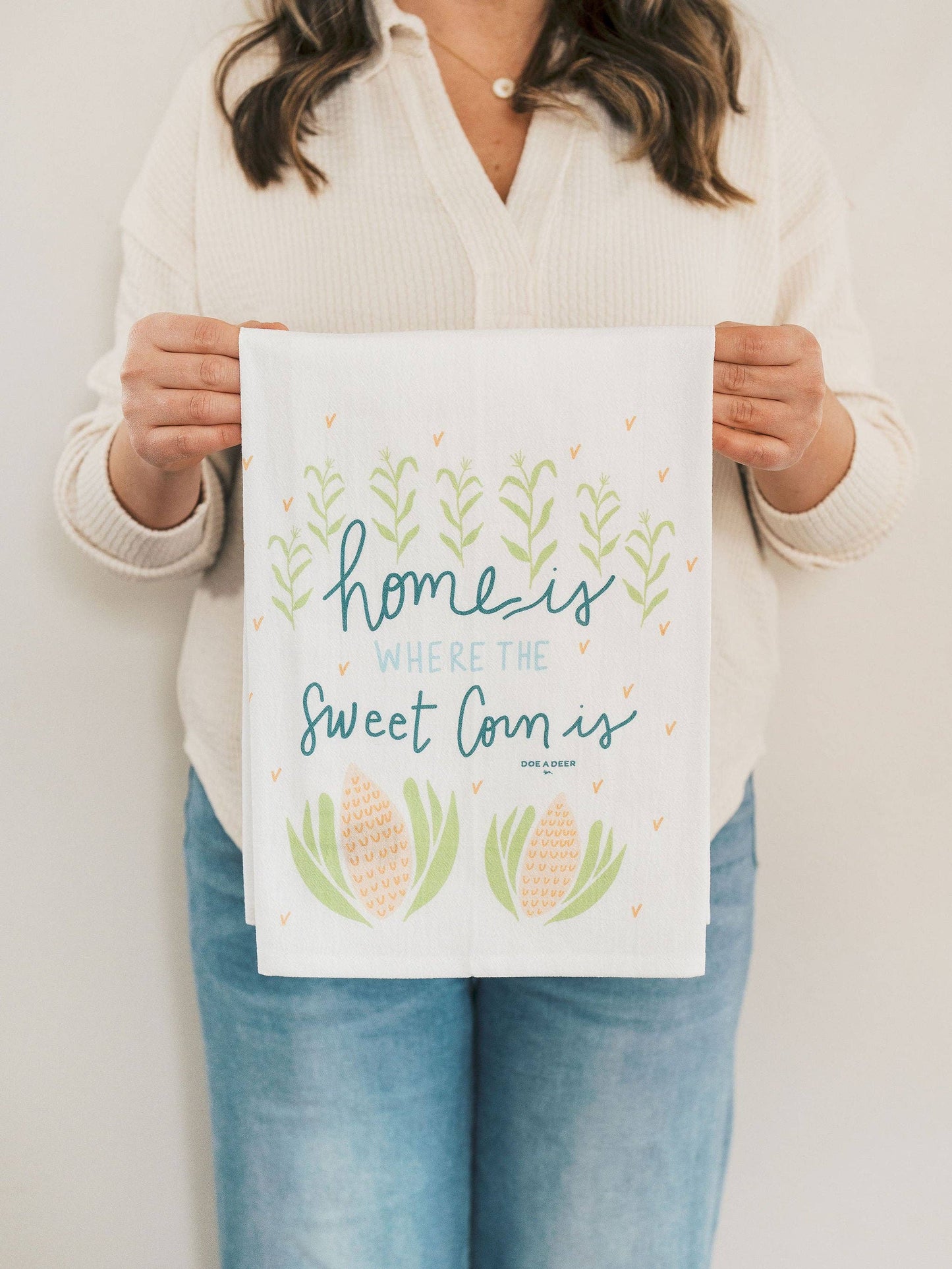 Home Is Where the Sweet Corn Is - Flour Sack Towel