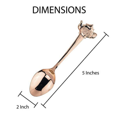 Gold Demi Spoon – Teapot Design Espresso Stirrer