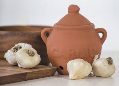 Terra Cotta Garlic Keeper