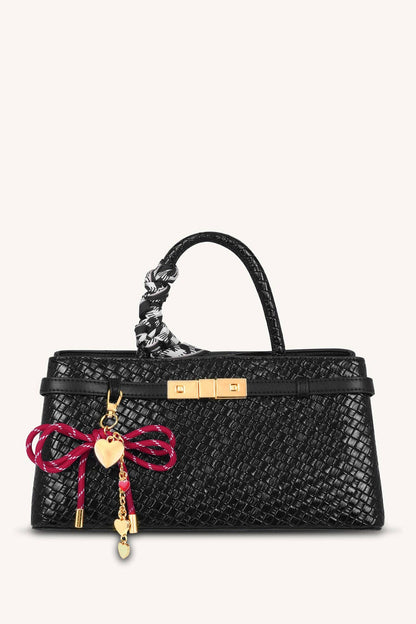 Cupid Bow Bag Charm - Red