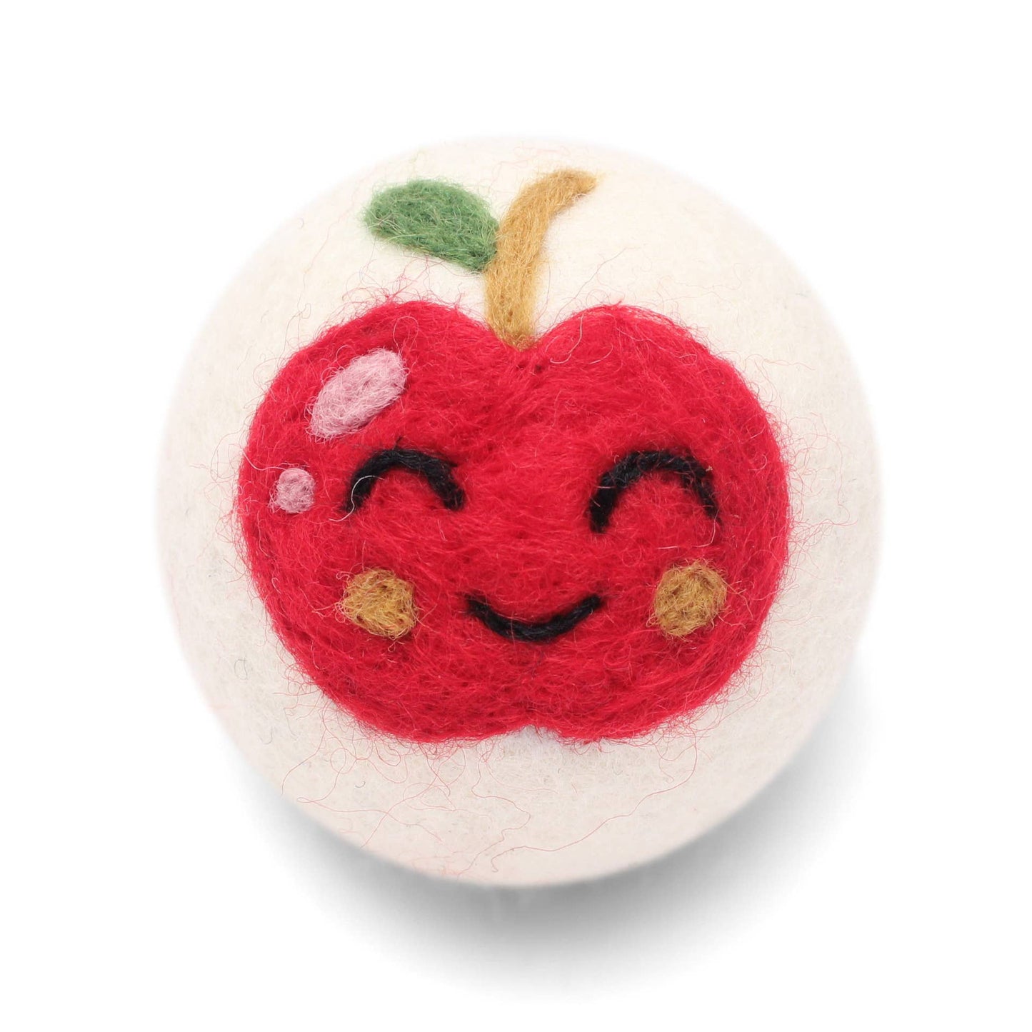Fruits: Strawberry, Pear, Plum, Bananas... Wool Dryer Balls
