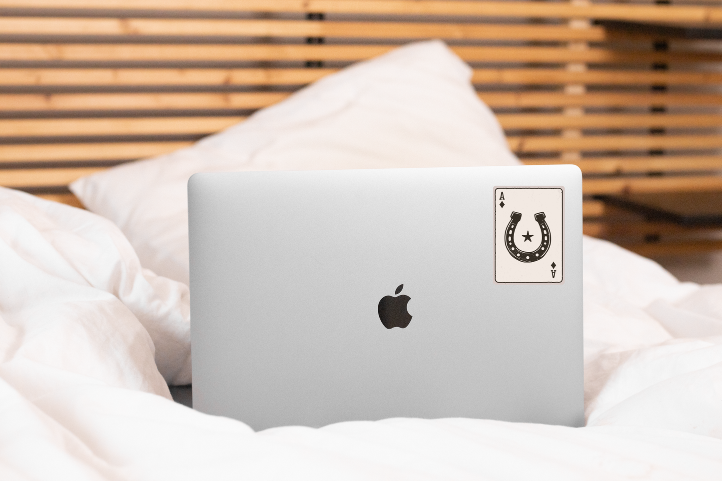 Cowboy Cards Sticker - horseshoe, vintage, western, retro