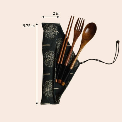 Coconut Utensil Cutlery Set | Faire Market Bestseller