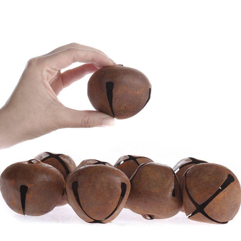 2-1/2" BIG Rusty Tin Jingle Bells