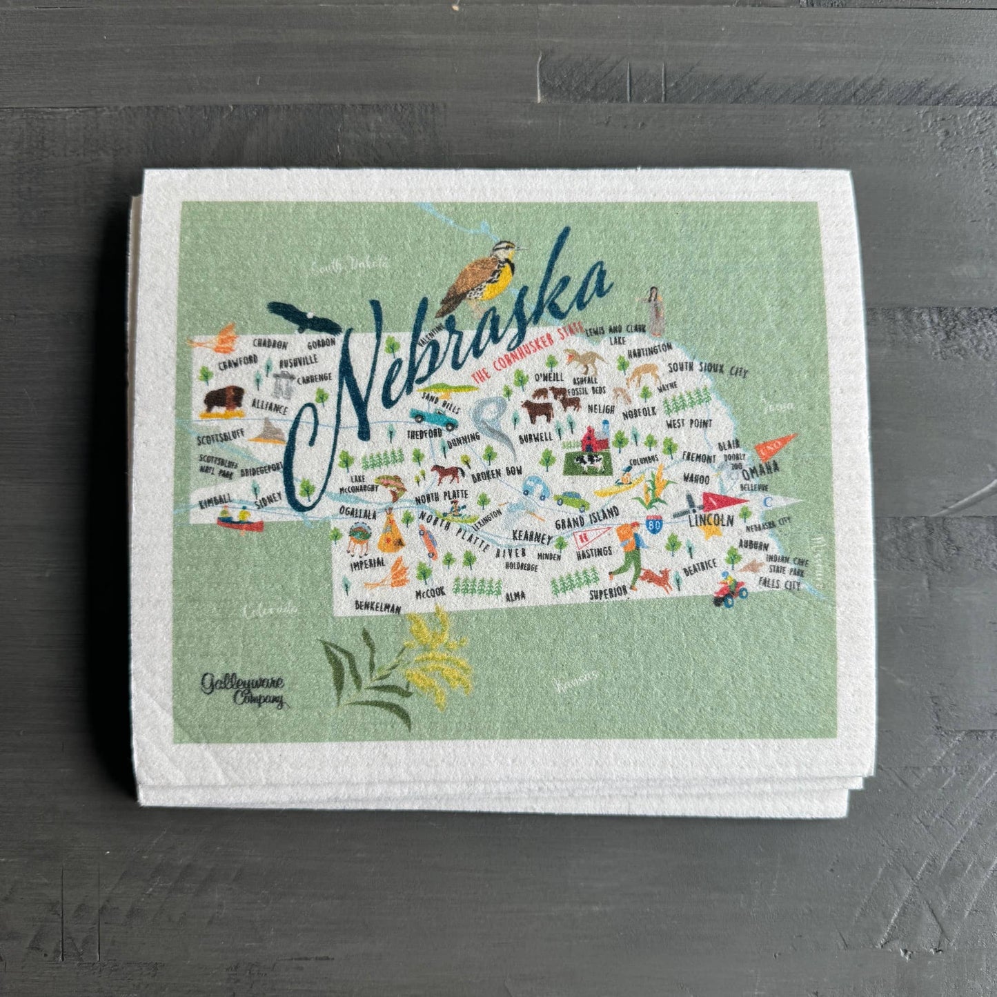 Nebraska Swedish Towel