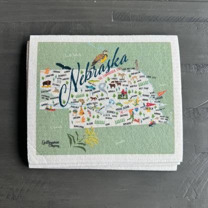 Nebraska Swedish Towel