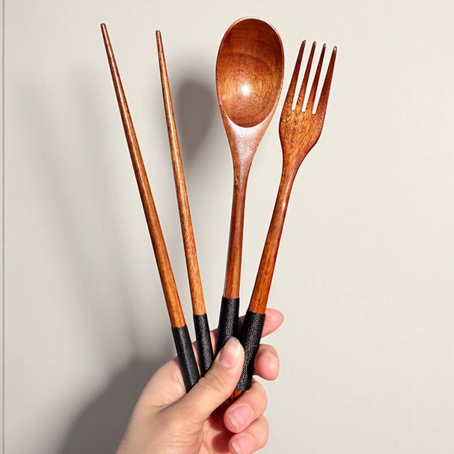 Coconut Utensil Cutlery Set | Faire Market Bestseller