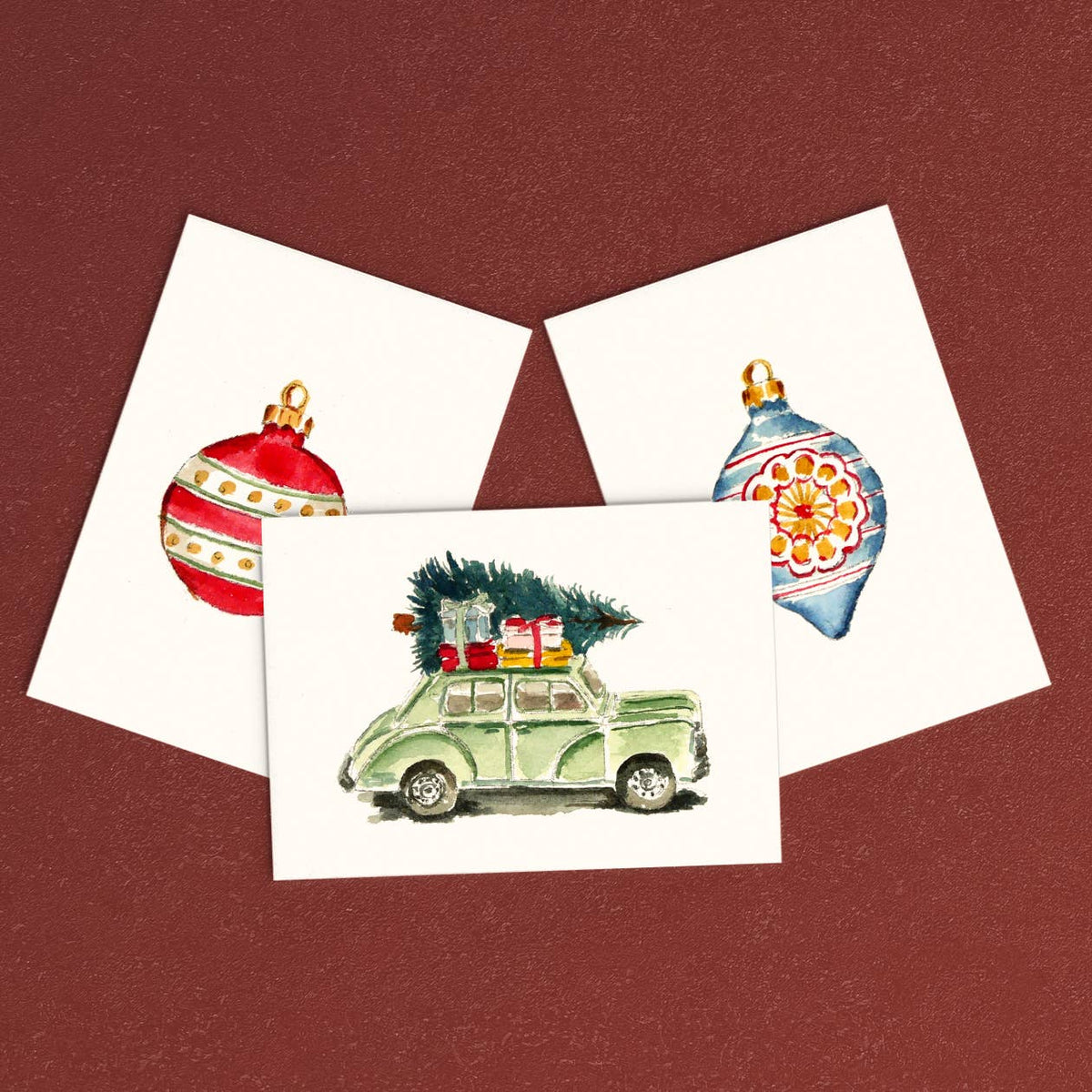Mini Watercolor Kit: Christmas No.2