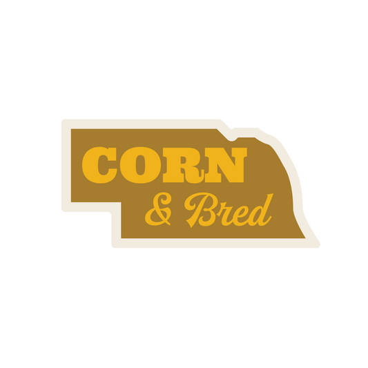 Corn & Bred Sticker