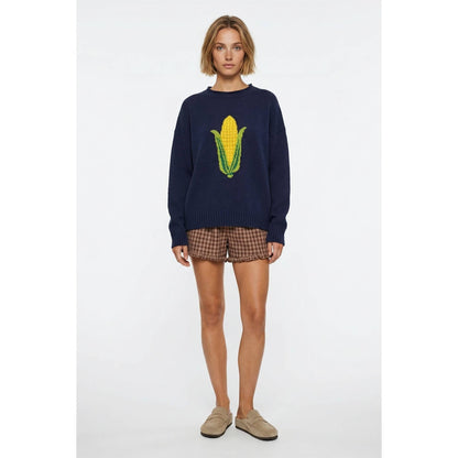 Corn pullover sweater