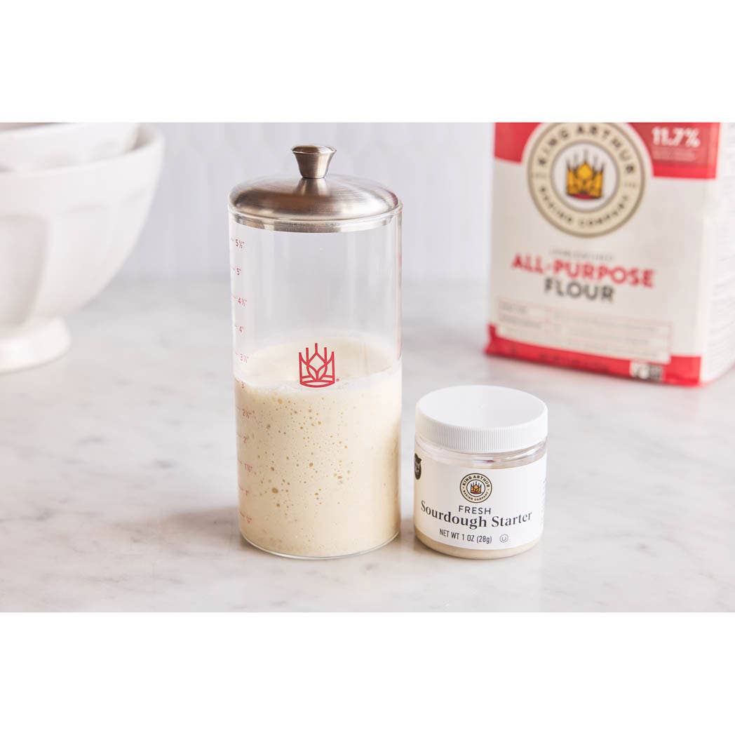 King Arthur Baking Company Petite Glass, 1-Pint Capacity