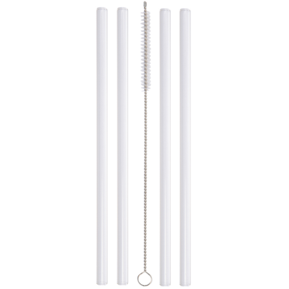 Long Glass Straws for Quart and Pint & Half Mason Jars