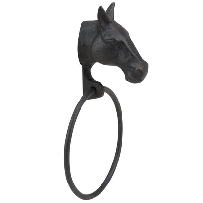 Horse Head Towel Holder