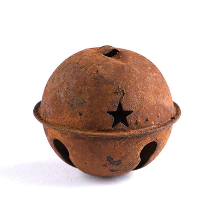 Rusty Tin Sleigh Bell 65mm