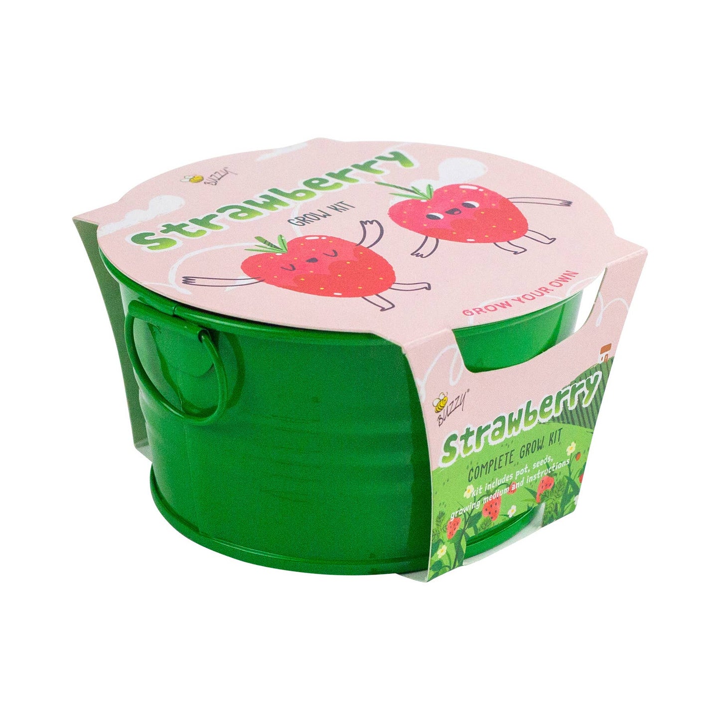 Kids Strawberry Grow Kit – Indoor Garden Gift