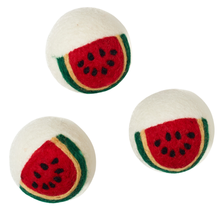Wool Dryer Balls - Watermelon