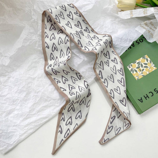 Neutral Long Twilly Scarf