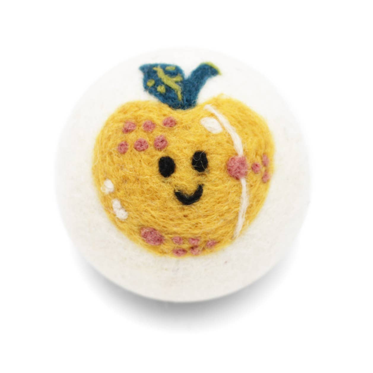 Fruits: Strawberry, Pear, Plum, Bananas... Wool Dryer Balls